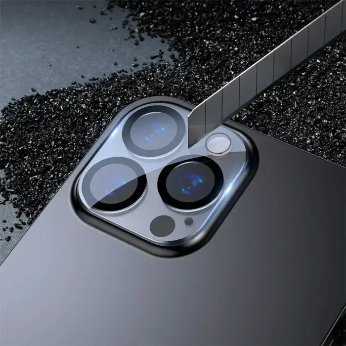 Tempered Glass HARD SILK PRINT for camera (LENS) for Samsung Galaxy S23 Plus (island) Foto 6