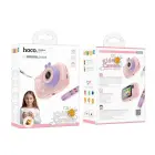 Digital kids camera with selfie function Hoco 1MP 2,0" HD Ready DV205 pink Фото num