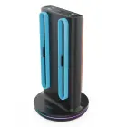iPega SW2051 Charger Dock with RGB for JoyCon Controllers Nintendo Switch 2 Black Photo