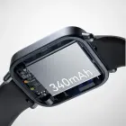 Joyroom Fit-Life JR-FT3S smartwatch with call answering function - gray Foto 12