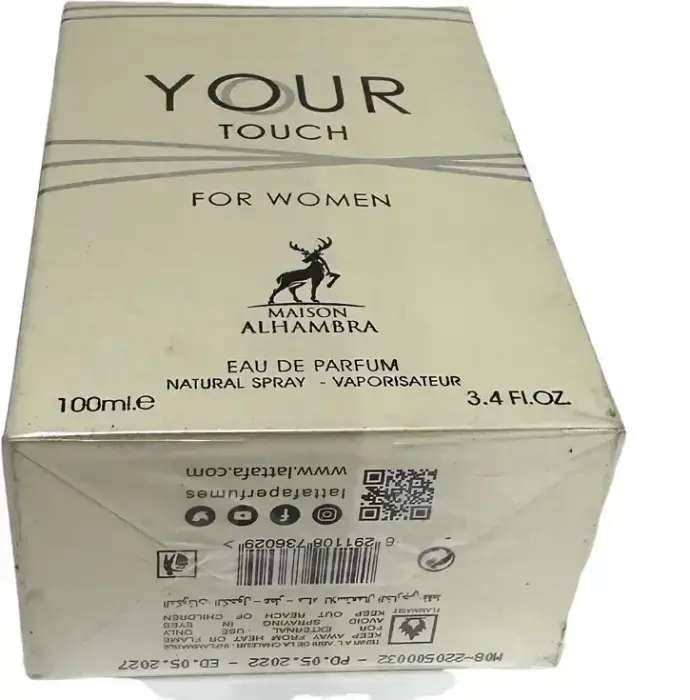 Maison Alhambra Your Touch for Women 3.4 Oz EDP Spray Foto 4