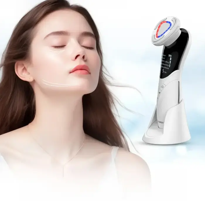 MAXGROOM D849 9-in-1 facial massager with care functions - white Фото num