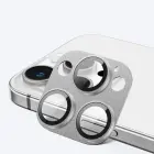 AmazingThing Aviation-Grade Alloy Tempered Glass Lens for iPhone 16 Pro | 16 Pro Max Camera Lens - Gray Foto 8