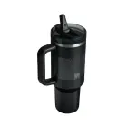 Termokrūze ar salmiņu The Quencher ProTour Flip Straw Tumbler 1.18L melna  Foto 2