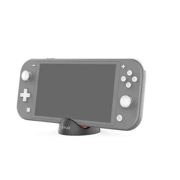 iPega SW2041 Mini Charger Dock for Switch Lite/Nintendo Switch/Nintendo Switch 2  Black/Red Photo