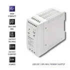 Qoltec DIN rail power supply | 40W | 12V | 3.33A | White | Slim Фото num