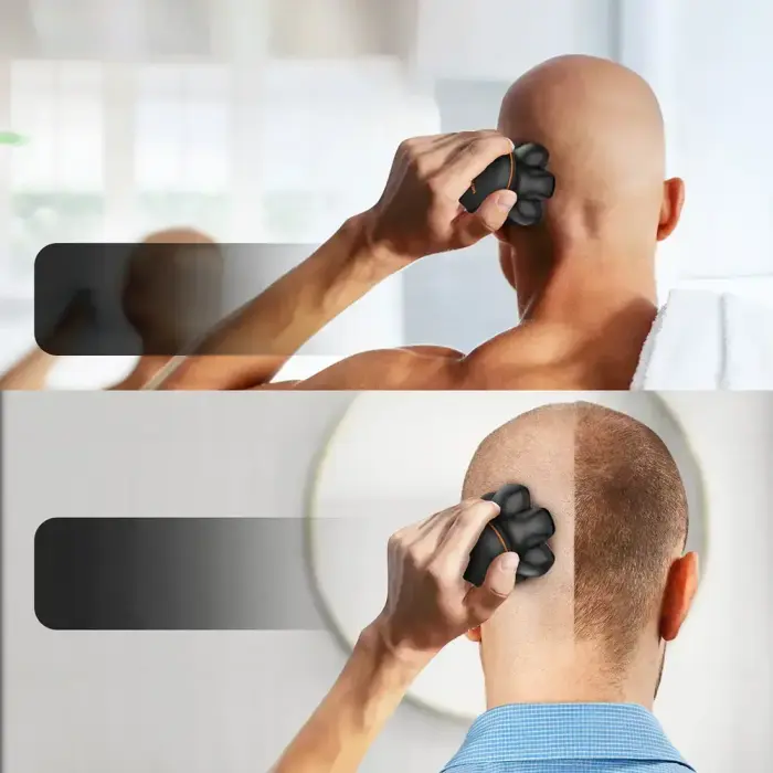 MAXGROOM JK-1688 Electric Shaver for Head and Beard - Black Photo