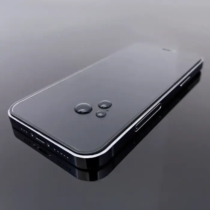 Wozinsky super tough Full Glue tempered glass full screen with Case Friendly TCL 30 Plus black frame Foto 7