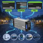 Qoltec Pure Sine Wave Inverter | 12V to 230V | 1000/2000W | LCD | USB | USC-C | Compatible with LiFePO4 GEL AGM  Foto 3