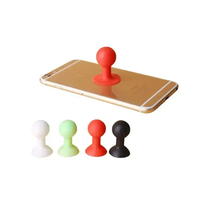 Phone holder with a round head - red Фото num