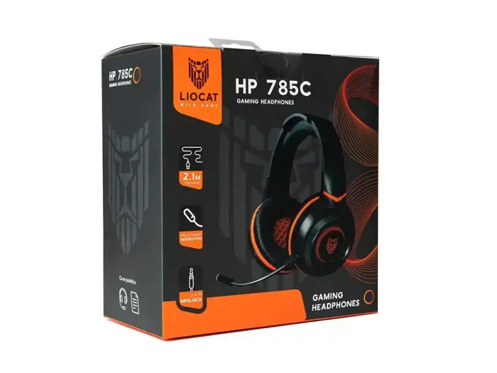 Liocat gaming headphones HP 785C black Foto 5