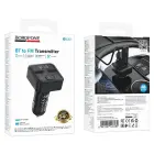 Borofone Transmitter FM BC63 Selecto MP3, Bluetooth - 2xUSB - black Фото num