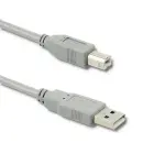 Qoltec USB 2.0 cable A male | B male | 1m Photo