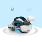 BoboVR P4U Head Strap with Battery for PICO 4 Ultra and Ultra Enterprise - White and Black Фото num