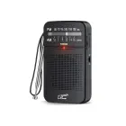 LTC portable pocket radio LEGA, AM/FM, mini jack, black Foto 1