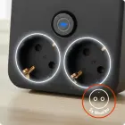 Huslog Power strip with phone holder HUS1055 Фото num