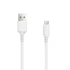 Setty data transfer and charging cable | USB-A to Micro USB | 10W | 1m | white Photo
