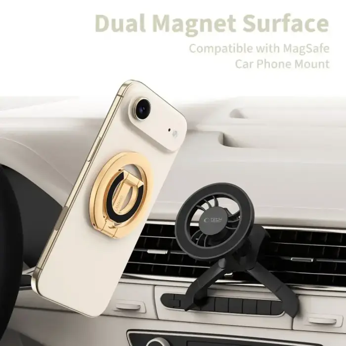 TECH-PROTECT MMR400 LAMANO MAGNETIC MAGSAFE PHONE RING GOLD Photo