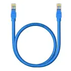 Round Cable Baseus Ethernet RJ45, Cat.6, 0,5m (blue) Photo
