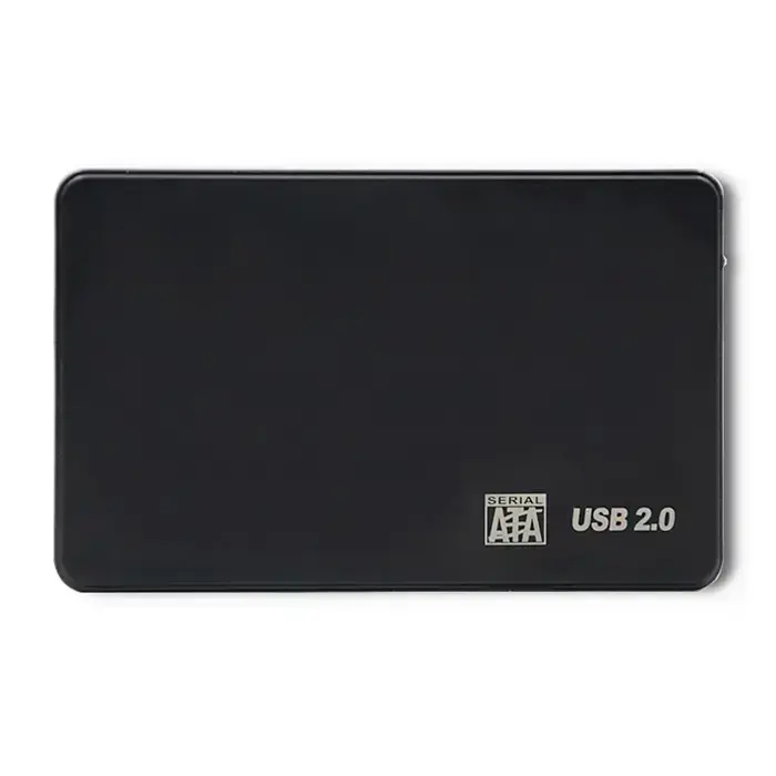 Qoltec External Hard Drive Case HDD/SSD 2.5'' SATA3 | USB 2.0 | Black Фото num