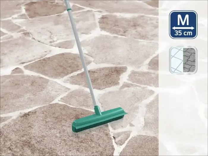 LEIFHEIT Supra rubber broom with Telescopic Handle 35cm Photo