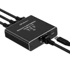 Qoltec Splitter Ethernet mini SWITCH 1x3 RJ45 | 1000Mb/s | USB-C | Aluminium Photo