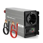 Qoltec MS Wave Voltage Converter | 12V to 230V | 300/600W | USB | Compatible with LiFePO4, GEL and AGM batteries Foto 1