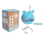 LED Teddy bear desk Lamp  3W, 3000/4500/6000K, adjustable, 1200mAh, blue,  LTC Foto 4