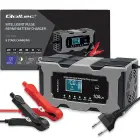 Qoltec Intelligent microprocessor charger 12V 10A | Rectifier with repair function for AGM GEL LiFePO4 battery | LCD Foto 11