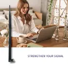 Qoltec Wi-Fi 2.4GHz antenna omnidirectional | 9dBi Фото num