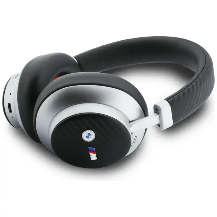 BMW headphones M Carbon Metal     Logo Bluetooth ENC silver Foto 2