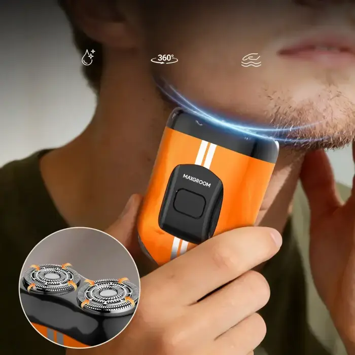 MAXGROOM M-501 electric shaver - orange Фото num