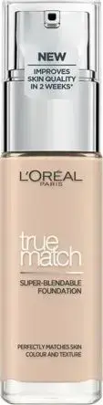 L'Oreal Paris True Match Foundation 0.5 Rose Porcelain tonālais krēms 30ml Foto 1