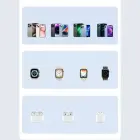Duzzona W20 15W 4in1 inductive charger for iPhone | AirPods | Apple Watch with night lamp - white Фото num