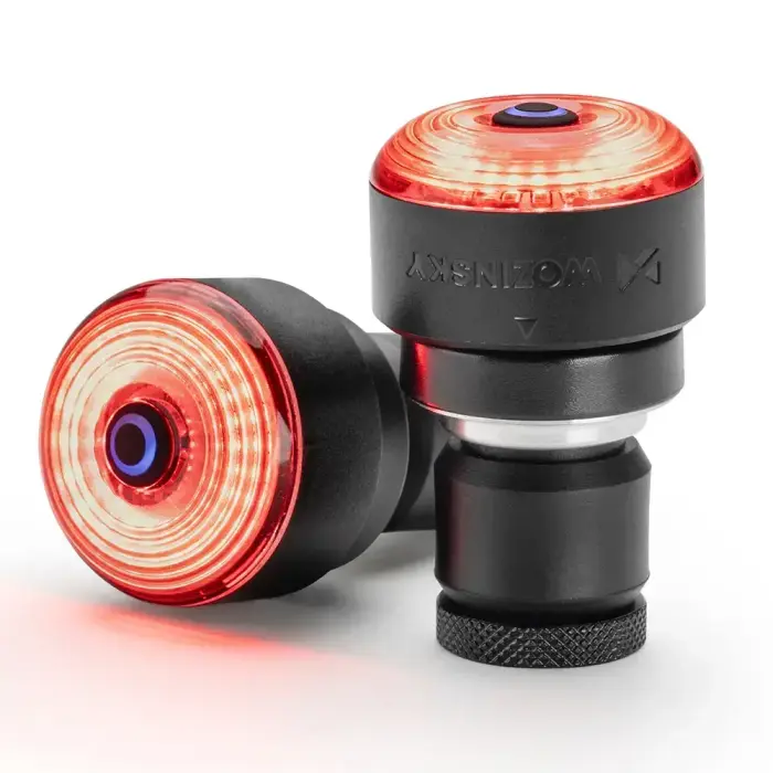 Wozinsky WIS-01 Waterproof Smart Tail Lights 2 pcs - Black Фото num