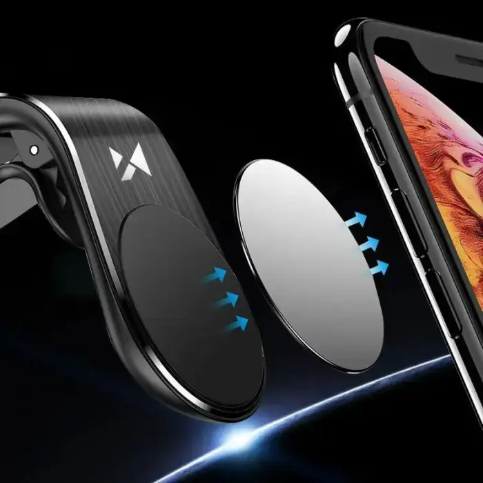 Wozinsky magnetic phone holder on the ventilation grille black (WCH-02) Foto 8