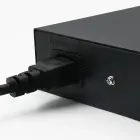 Qoltec Fast Ethernet PoE SWITCH | 16x RJ45 10/100 Mb/s |  2x RJ45 Uplink 1000 Mb/s | 1x SFP 1000 Mb/s Photo
