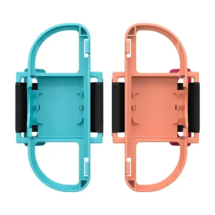 Nintendo Switch 23-in-1 Family Accessory Pack 2 - Orange and Blue Set Photo