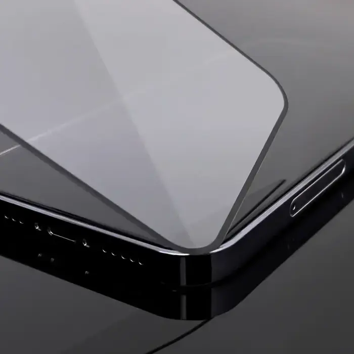 Wozinsky super tough Full Glue tempered glass full screen with Case Friendly TCL 30 Plus black frame Foto 3