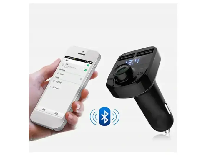 Goodbuy автомобиль FM-передатчик USB | Micro SD | USB | синий светодиод | 3.1A v2 Фото num