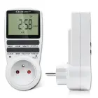 Qoltec Electronic Timer PC0628 | 3680W | 16A | LCD Фото num