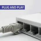 Qoltec Network SWITCH | 8 x RJ45 port | 1000Mbps | Fast Ethernet| LAN Foto 12