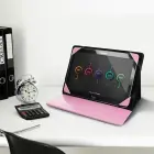 Etui Blun uniwersalne na tablet 7" UNT różowy|pink Foto 10