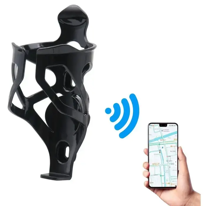 Bicycle bottle holder with space for AirTag FSCGE-120-3 black Foto 3