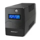 Qoltec Uninterruptible Power Supply UPS Line Interactive| Monolith | 450VA | 240W | LCD | USB | RJ45 Photo