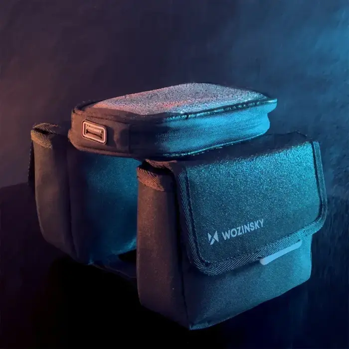 Wozinsky bicycle frame bag, waterproof phone case, 1.5l, black (WBB26BK) Foto 23