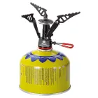 The lightest tourist stove for gas cartridges (valve or thread) SPARK 80gram 2.6kW Foto 2