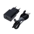 Maxlife MXTC-01 tīkla lādētājs | 5W | USB-A | Micro USB vads komplektā | melns Foto 1