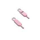 Key / needle for SIM card tray needle keychain pink Photo