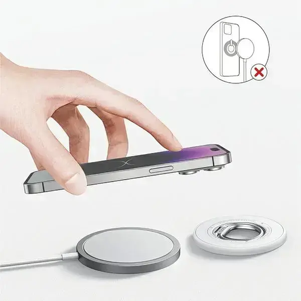 SODI Double-Sided Magnetic Ring Stand BM-350 white MagSafe Photo